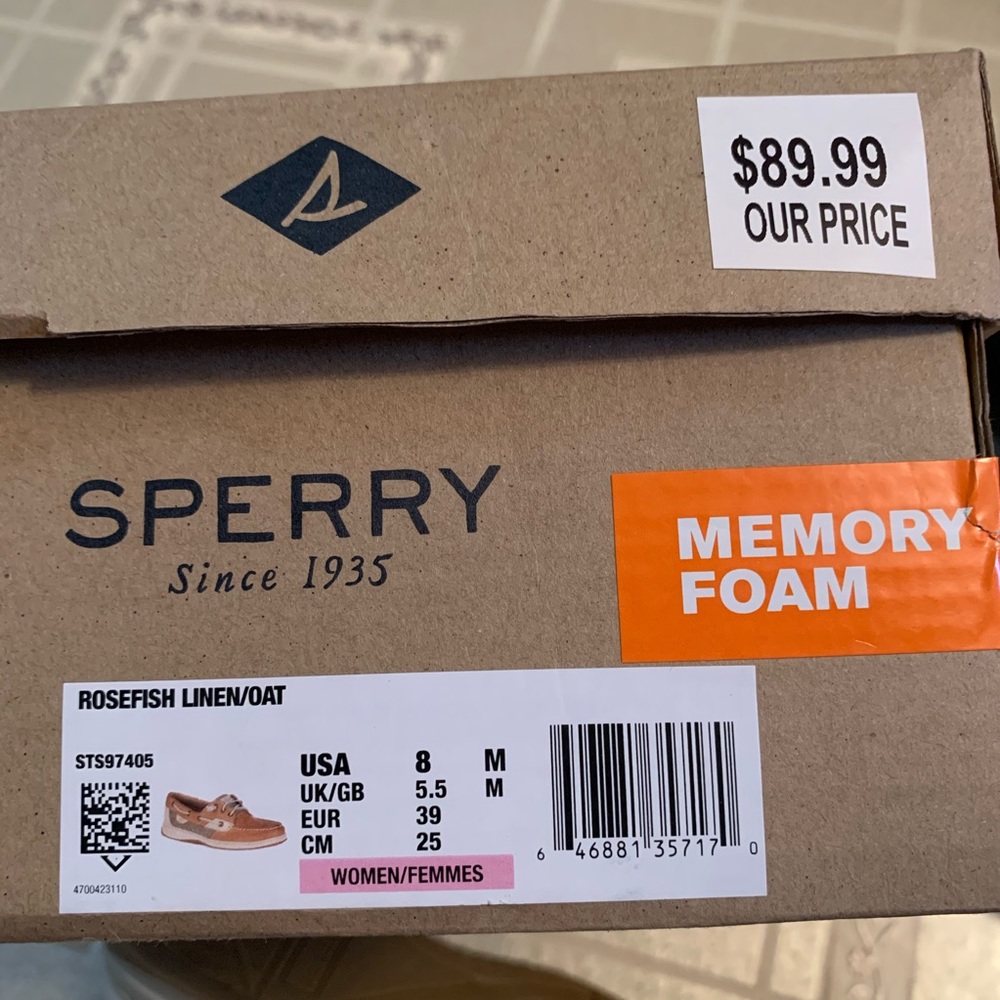 Sperry Like New Size 8 - image 5